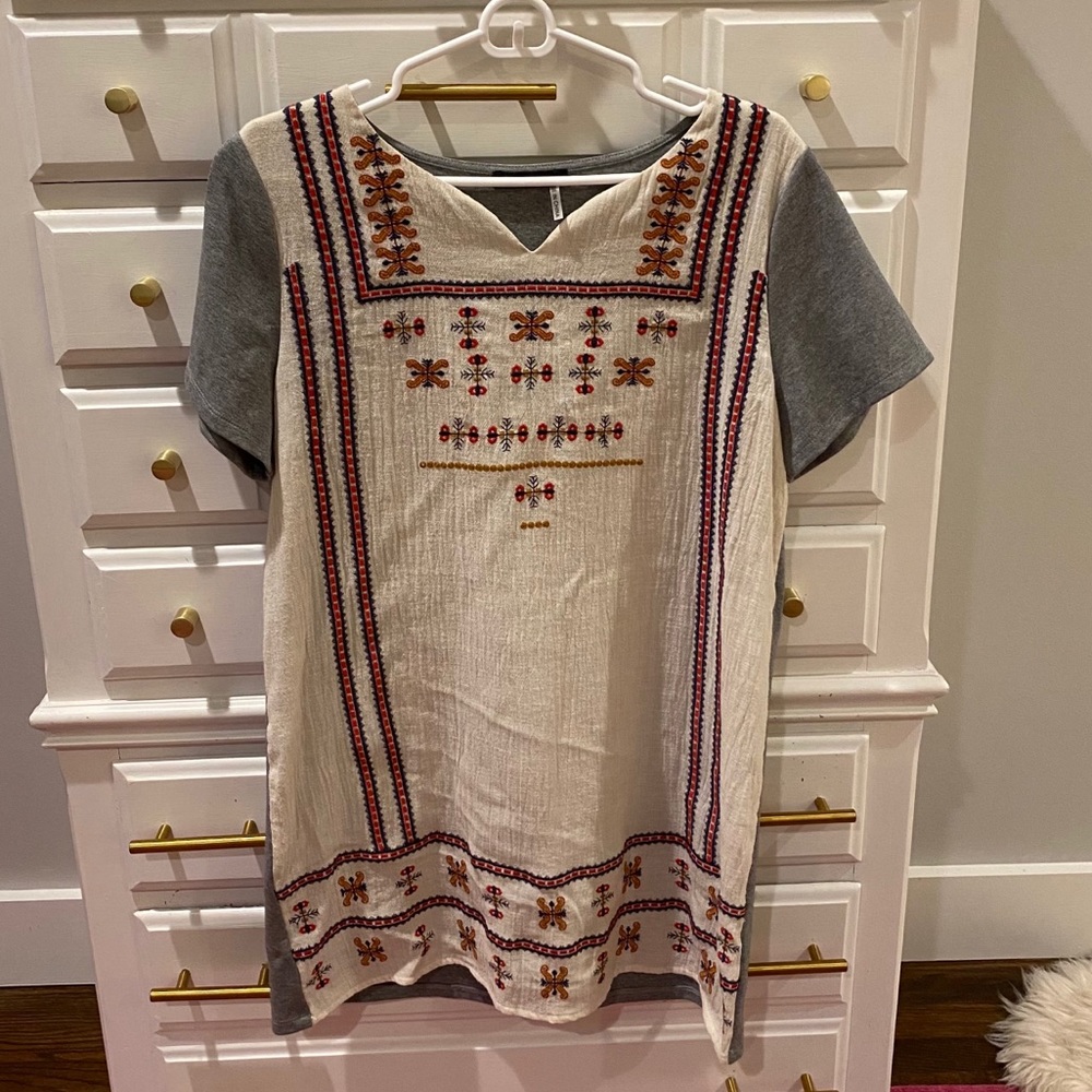 Embroidered dress
